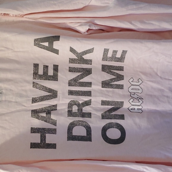 Recycled Karma AC/DC Shook Me All Night Long long sleeve tee - Picture 9 of 9